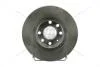 Диск тормозной передний (кратно 2) Daewoo Nexia (95-)/ Opel Astra F, Vectra B CHAMPION 561488CH (фото 1)