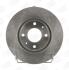 Диск тормозной передний (кртано 2) Hyundai i10 (I,II)/ Kia Picanto (I,II) CHAMPION '562428CH (фото 2)