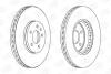 Диск тормозной передний (кртано 2) Audi A4 (B8), Q5 (08-11) CHAMPION '562511CH (фото 1)