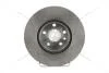 Диск гальмівний передній (кратно 2) Ford Mondeo IV/ Land Rover Range Rover Evoque (15-19) CHAMPION 562628CH (фото 1)
