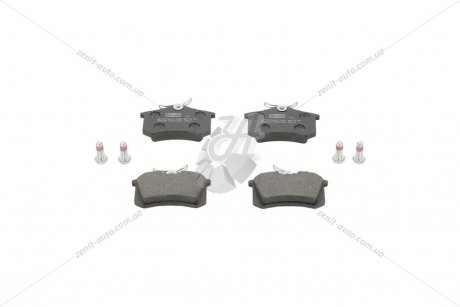 Колодки тормозные дисковые задние Citroen Berlingo (96-11)/VW Polo III (95-09) CHAMPION 571361CH (фото 1)