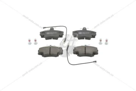 Колодки тормозные дисковые передние PEUGEOT 205, 309, RENAULT Clio, Clio II, Espace I, Fuego, Megane, Megane Scenic, Twingo, Ra CHAMPION 571526CH