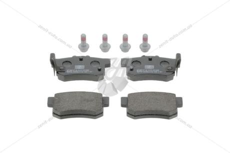 Колодки гальмівні дискові задні Honda Accord (V,VI,VII), Cvic (VI,VII,VIII,IX) CHAMPION 572138CH