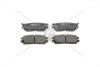 Колодки тормозные дисковые задние Mitsubishi L400, Pajero Sport I CHAMPION 572200CH (фото 1)