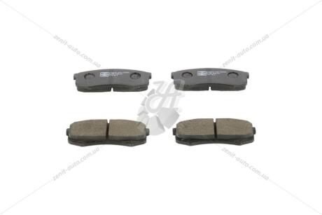 Колодки гальмівні дискові задні Mitsubishi Pajero IV/ Toyota Land Cruiser Prado (J12,J15) CHAMPION 572245CH
