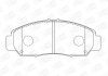 Колодки тормозные дисковые передние HONDA ACCORD VII (CM) 02-08, CIVIC IX Saloon (FB) 11- CHAMPION 572449CH (фото 2)