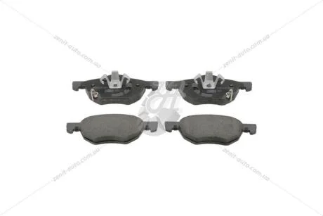Колодки тормозные дисковые передние Honda Accord VII, Civic X CHAMPION 572480CH