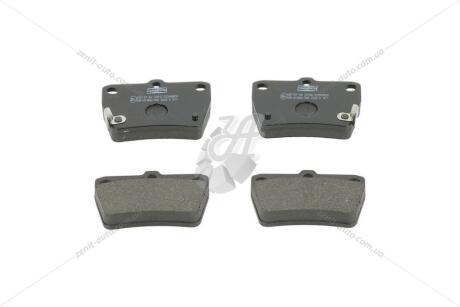 Колодки гальмівні дискові задні Chery Tiggo (06-10)/ Toyota Rav 4 (I,II) CHAMPION 572488CH