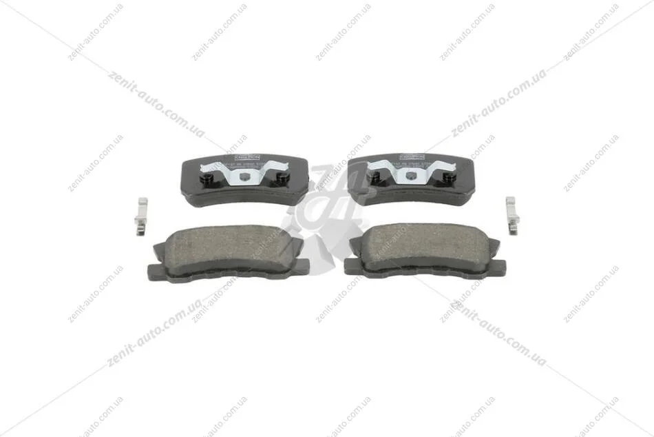 Колодки гальмівні дискові задні Citroen C-Crosser (07-)/ Jeep Compass (06-) CHAMPION 572498CH (фото 1)