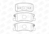 Колодки гальмівні дискові задні CHRYSLER SEBRING Convertible (JS) CHAMPION 572498CH (фото 2)