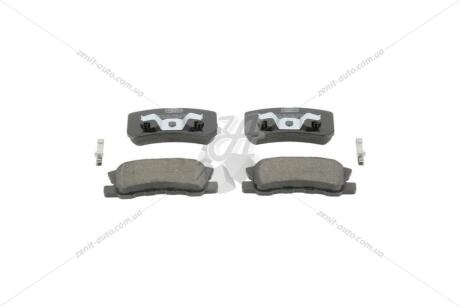 Колодки тормозные дисковые задние Citroen C-Crosser (07-)/ Jeep Compass (06-) CHAMPION 572498CH