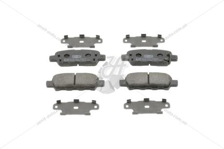 Колодки гальмівні дискові задні Nissan Leaf (10-17), Murano (I,II,III), Qashqai I, X-Trail I CHAMPION 572501CH