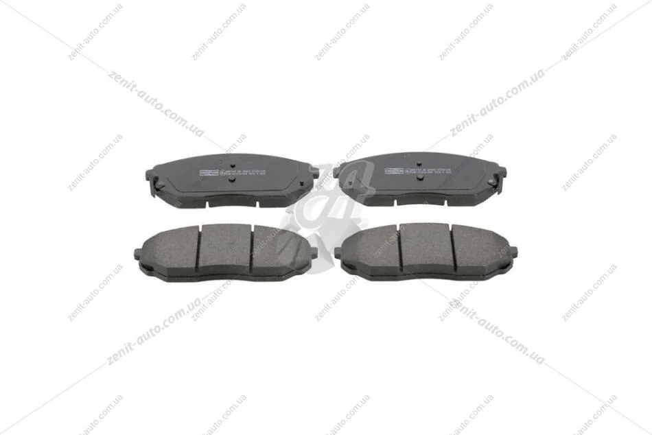 Колодки тормозные дисковые передние Kia Sorento I CHAMPION 572511CH (фото 1)