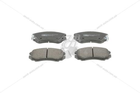 Колодки гальмівні дискові передні Hyundai Elantra IV, Sonata (IV,V), Tucson (04-10)/ Kia Sportage II CHAMPION 572514CH