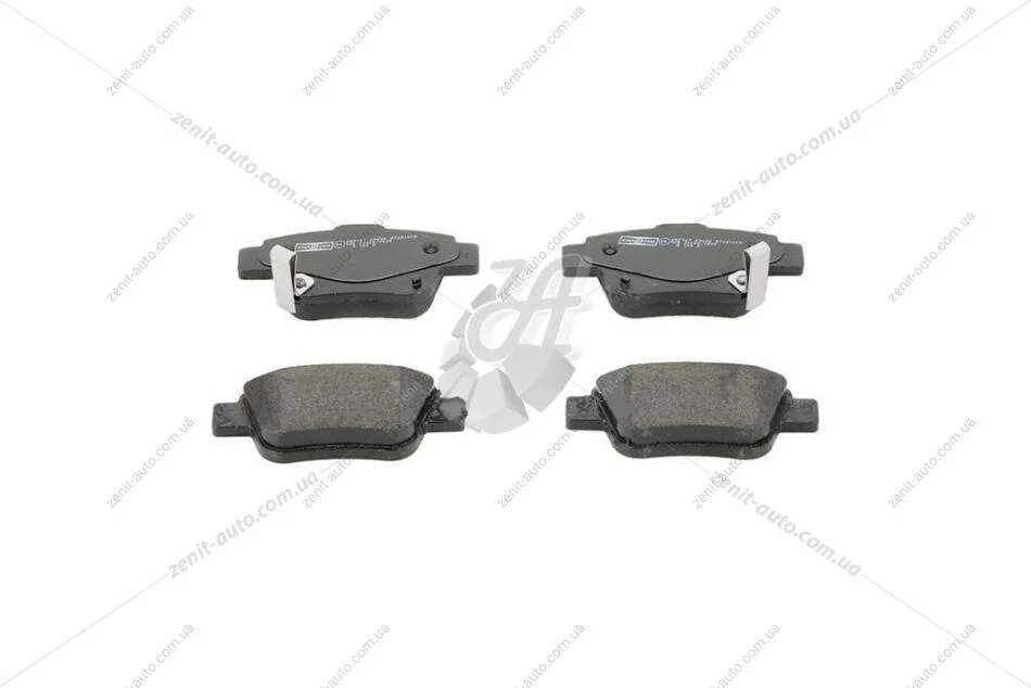 Колодки тормозные дисковые задние Toyota Avensis (03-08) CHAMPION 572516CH (фото 1)