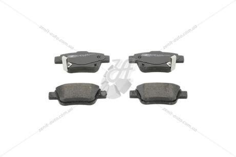 Колодки тормозные дисковые задние Toyota Avensis (03-08) CHAMPION 572516CH