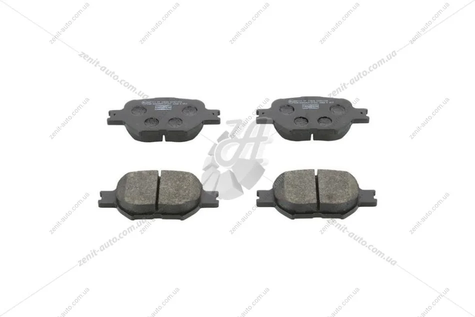 Колодки тормозные дисковые передние TOYOTA CALDINA Estate (_T24_) 02-07, CELICA Coupe (_T23_) 99-06 CHAMPION 572517CH (фото 1)