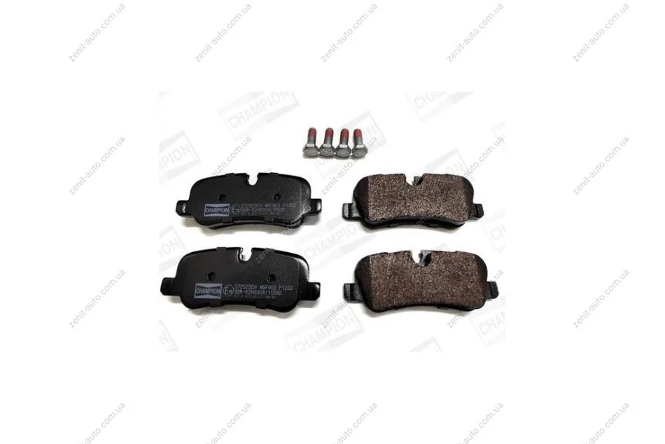 Колодки гальмівні дискові задні Land Rover Range Rover Sport I, Discovery (III,IV) (572522CH) CHAMPION '572522CH (фото 1)
