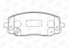 Колодки тормозные дисковые передние HYUNDAI i10 I (PA) 07-|KIA PICANTO I (SA) 04-12 CHAMPION 572526CH (фото 2)