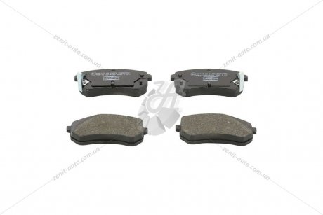 Колодки гальмівні дискові задні Hyundai I10 I (PA) (07-)/Kia Picanto I (SA) (04-12) CHAMPION 572527CH (фото 1)