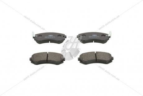 Колодки тормозные дисковые передние/задние NISSAN Almera CHAMPION 572541CH (фото 1)
