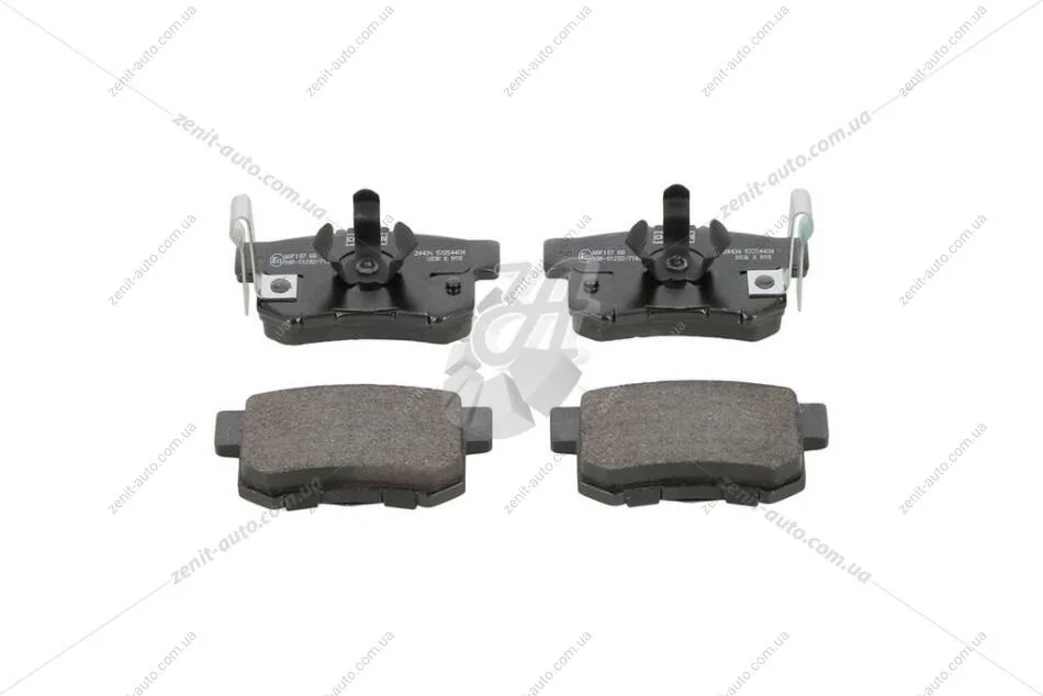 Колодки тормозные дисковые задние Honda Accord (VIII,IX), CR-V IV CHAMPION 572544CH (фото 1)