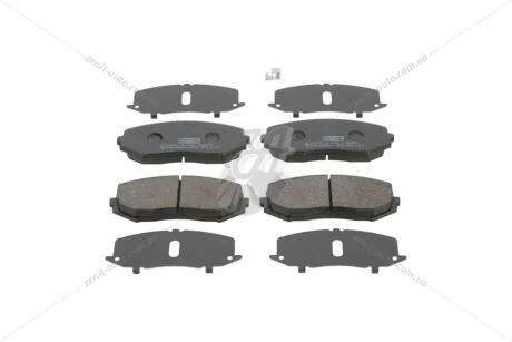 Колодки тормозные дисковые передние Suzuki Grand Vitara (I,II) CHAMPION 572584CH