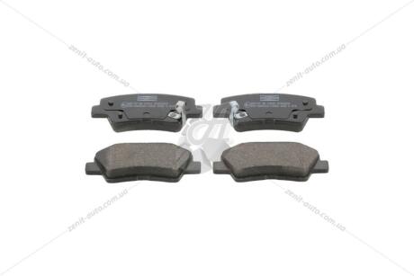 Колодки гальмівні дискові задні Hyundai Accent IV, Elantra V, Sonata V/ Kia Rio III, Soul I CHAMPION 572629CH
