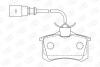 Колодки тормозные дисковые задние Ford Galaxy I/ VW Sharan (95-10) CHAMPION '573065CH (фото 1)