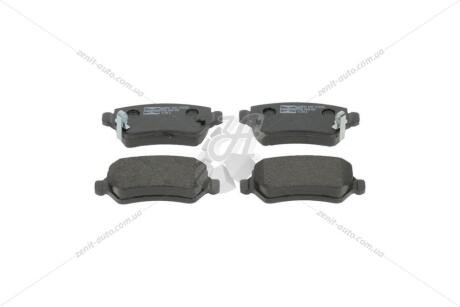 Колодки тормозные дисковые задние Opel Astra (G,H), Corsa C, Zafira (A,B) CHAMPION 573122CH