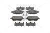 Колодки тормозные дисковые передние Renault Megane II (01-05), Kangoo (01-) CHAMPION 573124CH (фото 1)