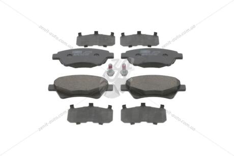 Колодки гальмівні дискові передні Renault Megane II (01-05), Kangoo (01-) CHAMPION 573124CH