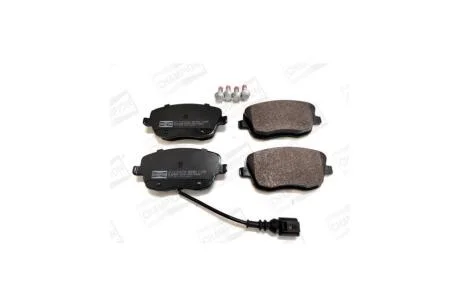 Колодки тормозные дисковые передние Skoda Fabia II, Roomster (06-15)/ VW Polo IV (573127CH) CHAMPION '573127CH