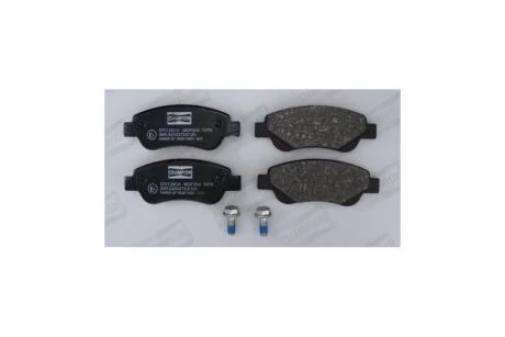 Колодки тормозные дисковые передние Citrroen C1 (05-)/ Toyota Aygo (05-14, 14-) (573135CH) CHAMPION '573135CH