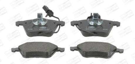 Колодки тормозные дисковые передние (с датчиками) Audi A6 (C5) CHAMPION '573145CH