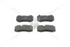 Колодки тормозные дисковые передние MERCEDES-BENZ E-CLASS (W211) 02-09, S-CLASS (W221) 05-13 CHAMPION 573178CH (фото 4)