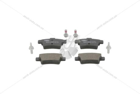 Колодки тормозные дисковые задние Citroen C4 Grand Picasso I CHAMPION 573194CH