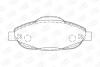 Колодки тормозные дисковые передние Peugeot 308 I, 3008 I CHAMPION '573241CH (фото 1)