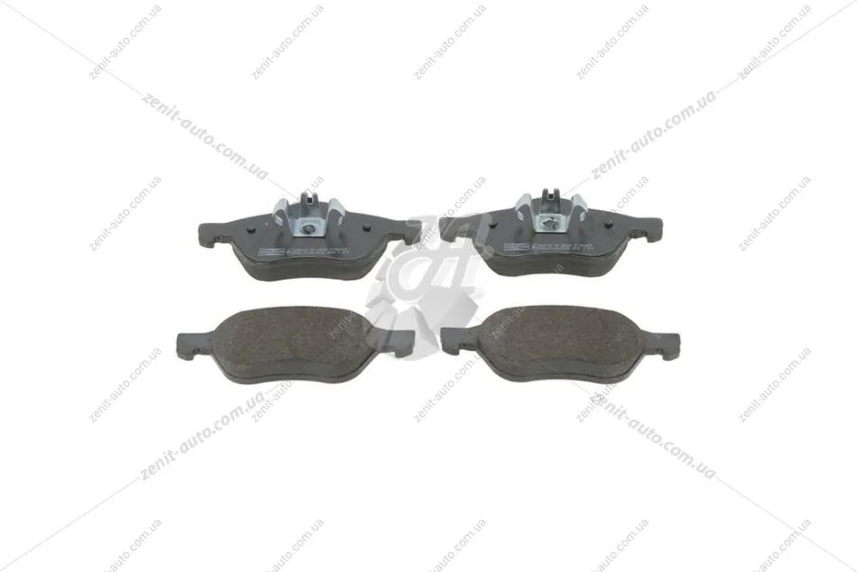 Колодки тормозные дисковые передние Renault Megane II, Clio III, Scenic II CHAMPION 573244CH (фото 1)