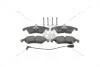 Колодки тормозные дисковые передние Audi A4 B8, A6 C7, Q5 (08-12) CHAMPION 573247CH (фото 1)