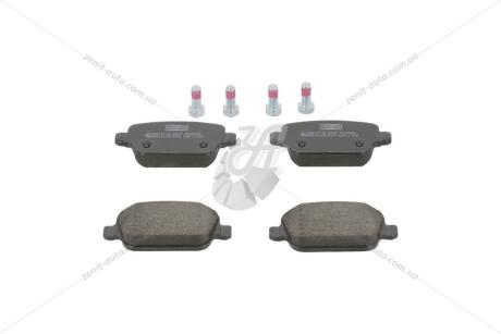 Колодки гальмівні дискові задні Ford Focus II, Kuga I, Mondeo IV CHAMPION 573263CH