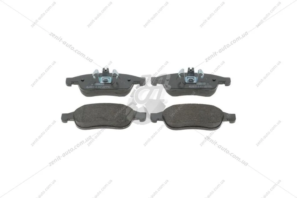 Колодки тормозные дисковые передние Renault Duster (11-), Megane III, Fluence (10-) CHAMPION 573268CH (фото 1)