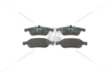 Колодки гальмівні дискові передні Renault Duster (11-), Megane III, Fluence (10-) CHAMPION 573268CH
