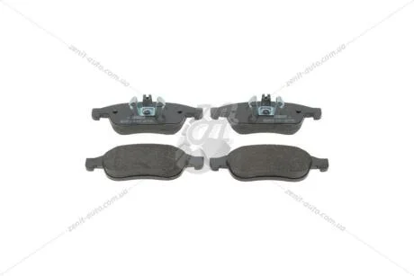 Колодки тормозные дисковые передние Renault Duster (11-), Megane III, Fluence (10-) CHAMPION 573268CH