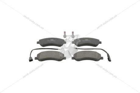 Колодки тормозные дисковые передние Ford Transit (06-14)/ VW Amarok (10-) CHAMPION 573275CH