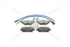 Колодки тормозные дисковые задние Transit 2.2TDCi, 2.3 16V, 2.4 TDCi (06-) CHAMPION 573277CH (фото 4)