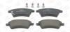 Колодки тормозные дисковые передние Suzuki SX4 (06-) CHAMPION '573288CH (фото 2)