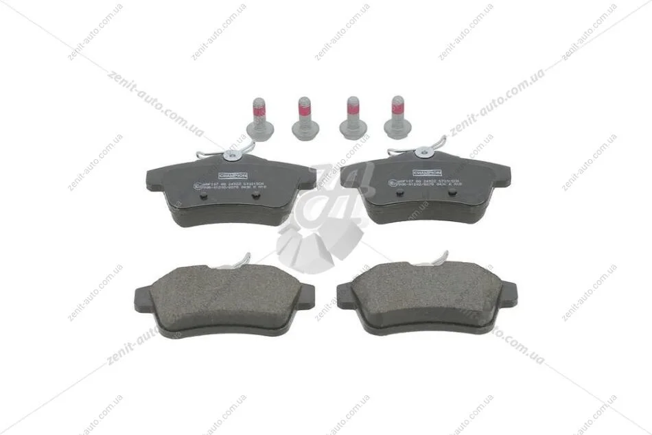 Колодки гальмівні дискові задні Citroen C4 II/ Peugeot 508 I, 3008 I CHAMPION 573315CH (фото 1)