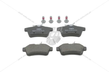 Колодки тормозные дисковые задние Citroen C4 II/ Peugeot 508 I, 3008 I CHAMPION 573315CH