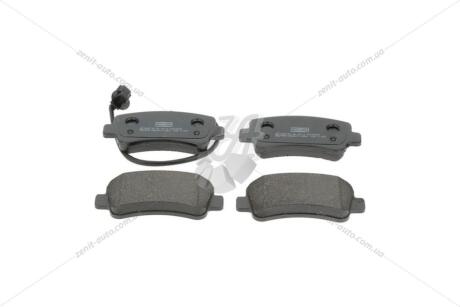 Колодки тормозные дисковые задние Renault Master III/ Opel Movano (10-) CHAMPION 573359CH